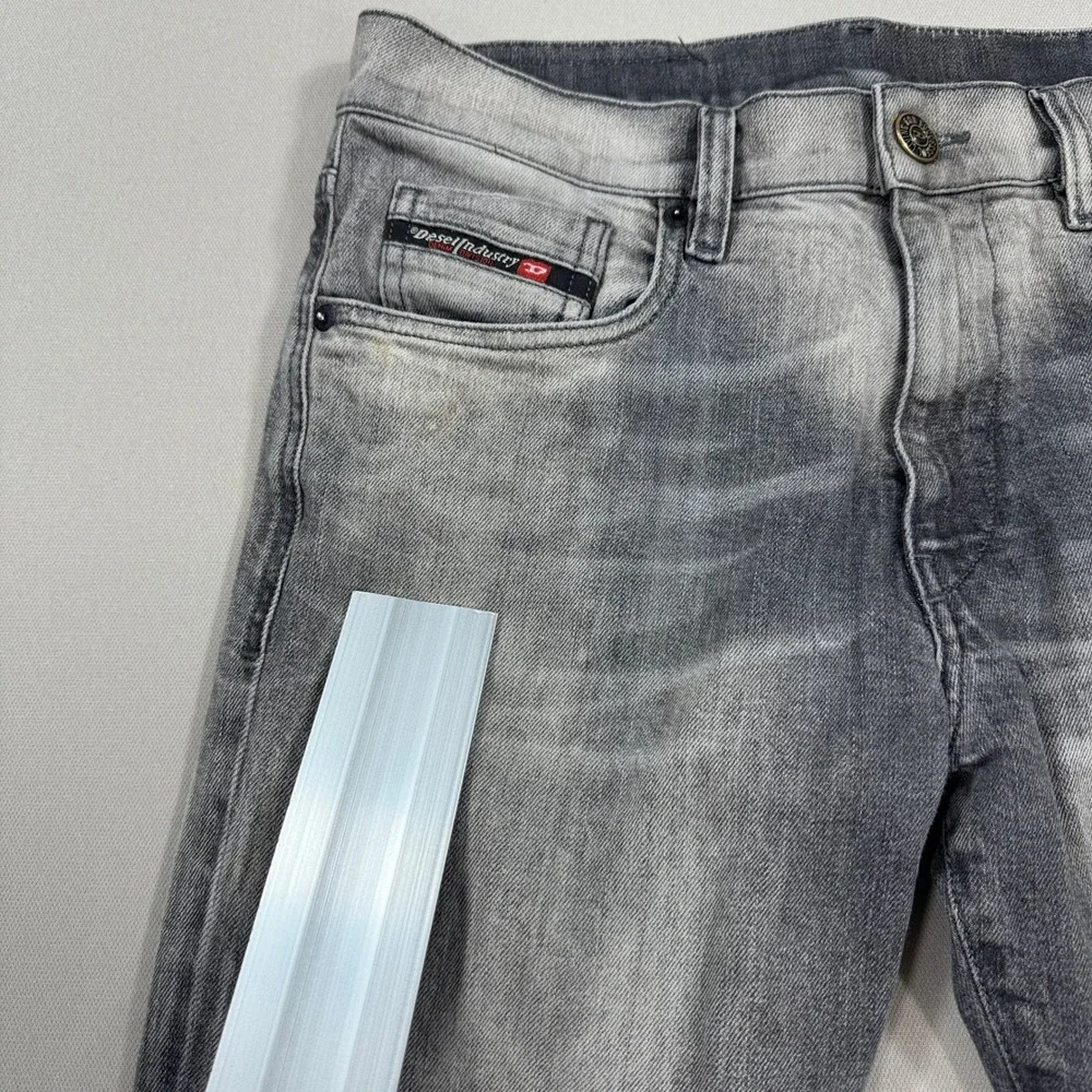 Diesel Jeans Men's 31x32 Black D-Strukt Slim Fit Skinny Stretch Made In Italy - Picture 14 of 14